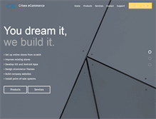 Tablet Screenshot of crivex.com